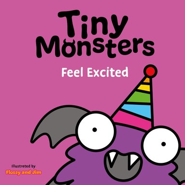Red, Sweet Cherry Publishing - Tiny Monsters Feel Excited, Kartonnage