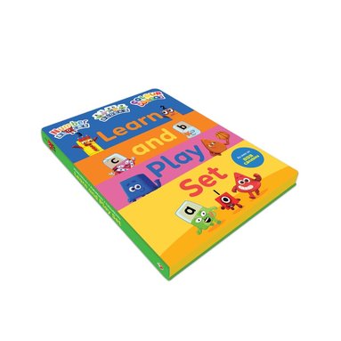 Alphablocks, Colourblocks, Numberblocks - Numberblocks, Alphablocks and Colourblocks: Get Ready for School Play Set, Kartonnage