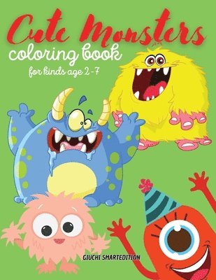 bokomslag Cute Monsters color book