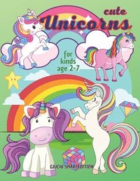 bokomslag Cute Unicorns coloring book 1