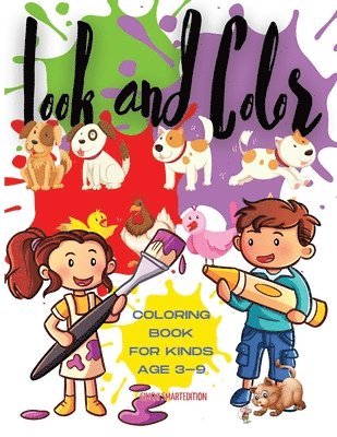 bokomslag Look and Color - coloring book