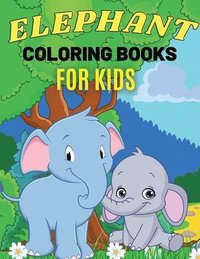 bokomslag Elephant Coloring Books For Kids