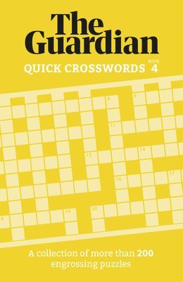 The Guardian - Guardian Quick Crosswords 4, Häftad