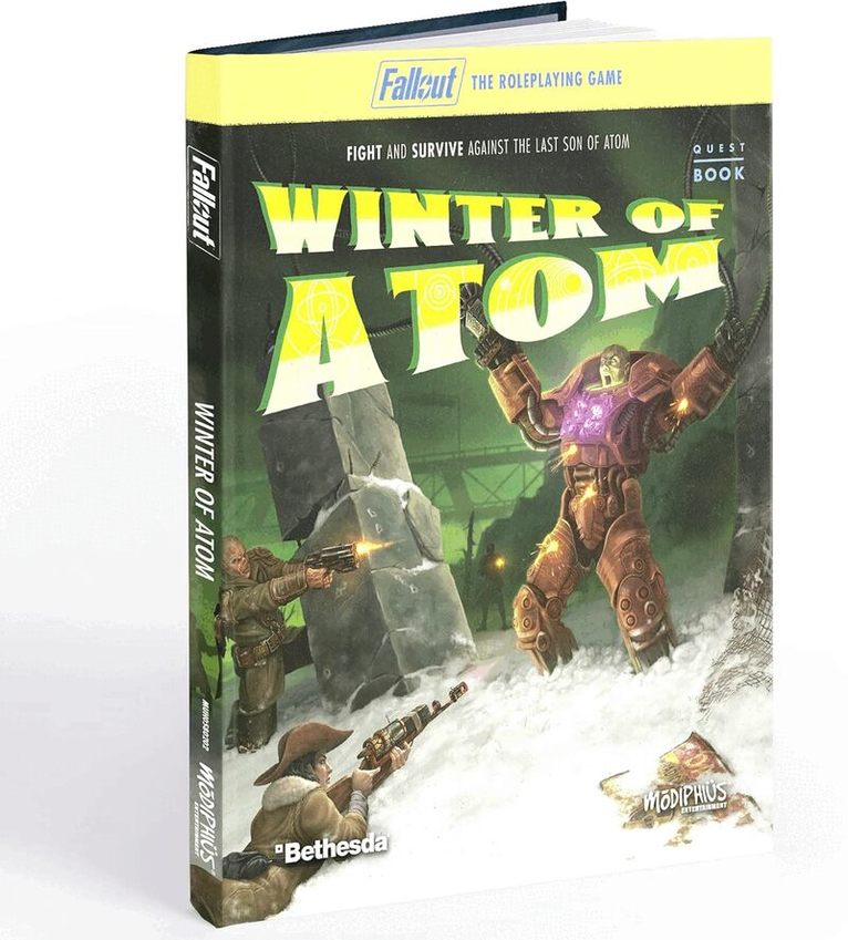 Modiphius Entertainment - Fallout: The Roleplaying Game - Winter Of Atom Book, Inbunden