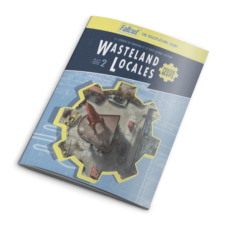 Modiphius Entertainm - Fallout: The Roleplaying Game - Map Pack 2: Wasteland Locales, Häftad