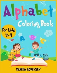bokomslag Alphabet Coloring Book for Kids 4-8