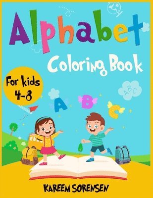 bokomslag Alphabet Coloring Book for Kids 4-8