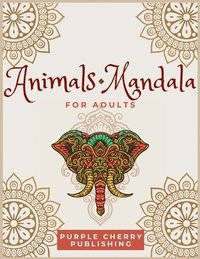 bokomslag Animals Mandala coloring book for adults