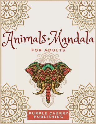 bokomslag Animals Mandala coloring book for adults