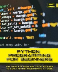 bokomslag Python Programming for Beginners