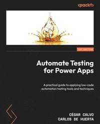 bokomslag Automate Testing for Power Apps