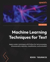 bokomslag Machine Learning Techniques for Text