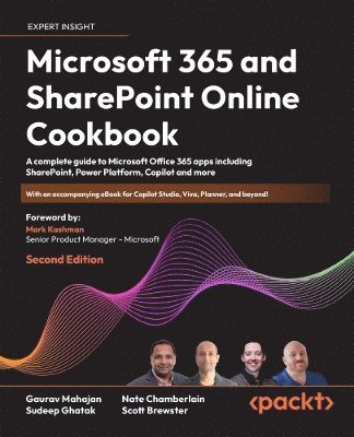 bokomslag Microsoft 365 and SharePoint Online Cookbook
