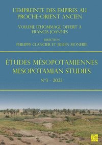 bokomslag Etudes Mesopotamiennes - Mesopotamian Studies N3 - 2023