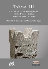bokomslag Taym?? III: Catalogue of the Inscriptions in the Taym?? Museum and Other Collections