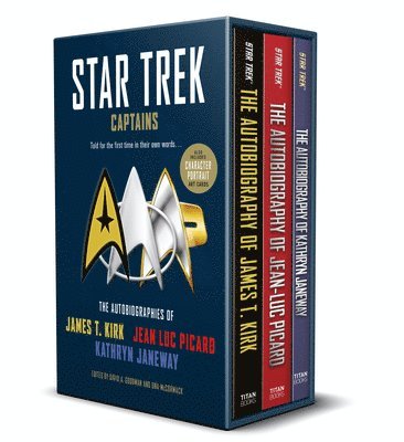 bokomslag Star Trek Captains - The Autobiographies