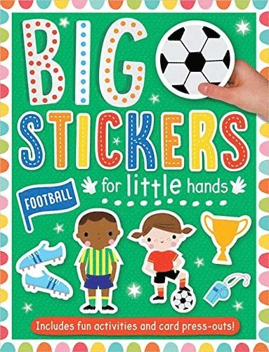 Patrick Bishop, Make Believe Ideas - Big Stickers for Little Hands Football, Häftad