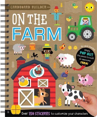 Patrick Bishop - Cardboard Builder on the Farm, Häftad