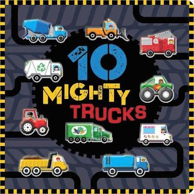 Rosie Greening - 10 Mighty Trucks, Inbunden