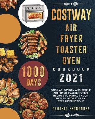 COSTWAY Air Fryer Toaster Oven Cookbook 2021 1