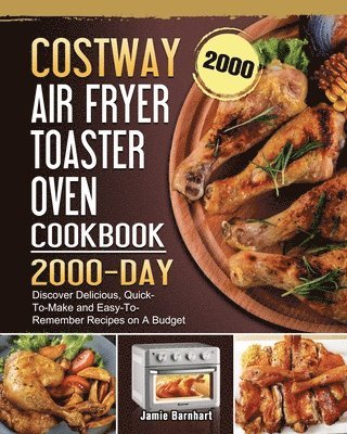 COSTWAY Air Fryer Toaster Oven Cookbook 2000 1