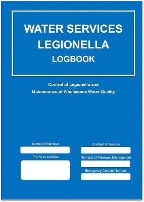 Water Services, Legionella Logbook 1