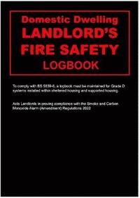 bokomslag Landlords Domestic Dwelling Fire Safety Logbook