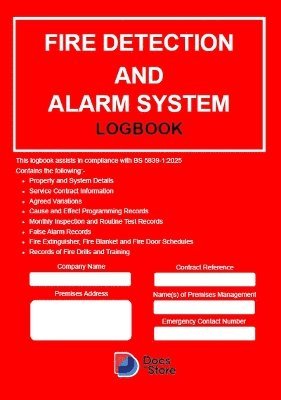 bokomslag Fire Detection and Alarm System Logbook