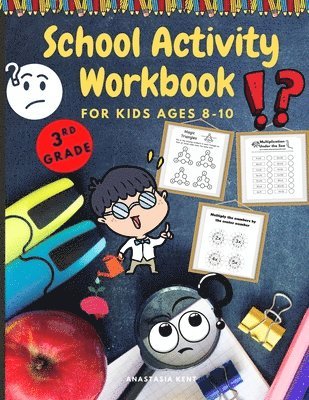 School Activity Workbook for kids Ages 8-10 1