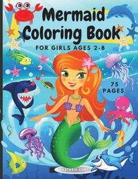 bokomslag Mermaid Coloring Book for Girls Ages 2-8