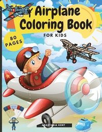 bokomslag Airplane Coloring Book for Kids