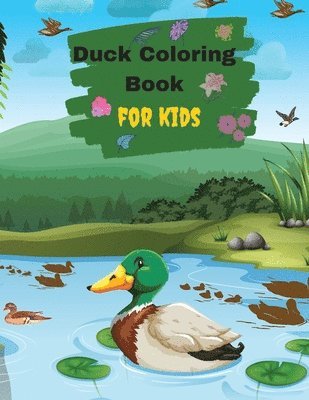 Ducks Coloring Book For Kids And Toddlers 1