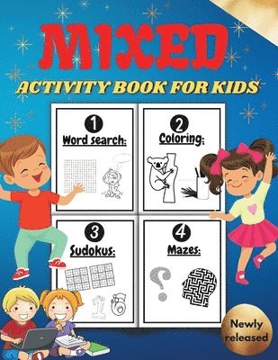 Mixed Activity Book for Kids 1