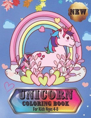 bokomslag Unicorn Coloring Book