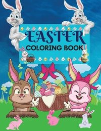 bokomslag Easter Coloring Book 50 amazing Designs for Kids in Large Print