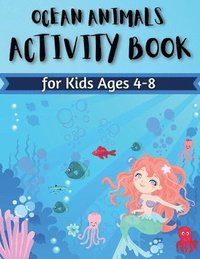 bokomslag Ocean Animals Activity Book for Kids Ages 4-8