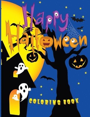 Happy Halloween Coloring Book 1