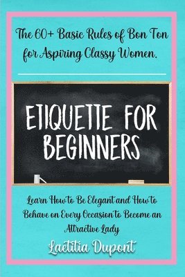 bokomslag Etiquette for beginners