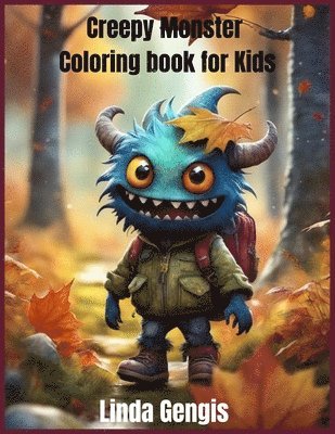 bokomslag Creepy Monster Coloring book for kids