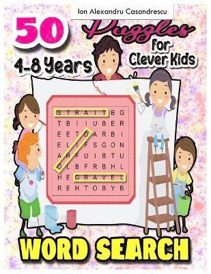 bokomslag 50 Word Search Puzzles 4-8 Years for Clever Kids