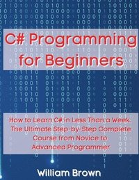 bokomslag C# Programming for Beginners