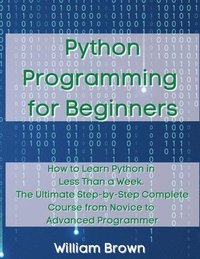 bokomslag Python Programming for Beginners