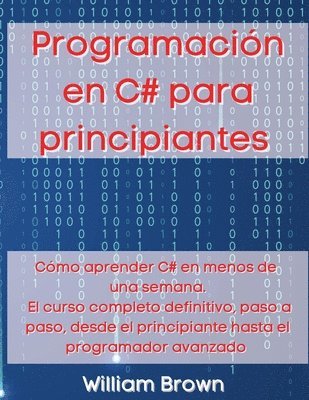 bokomslag Programacin en C# para principiantes