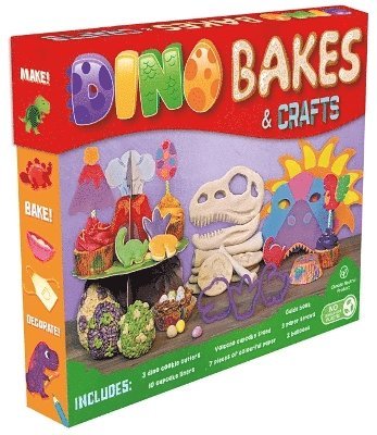 bokomslag Dino Bakes & Crafts