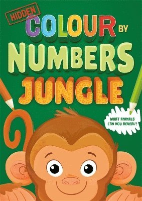 bokomslag Hidden Colour By Numbers: Jungle
