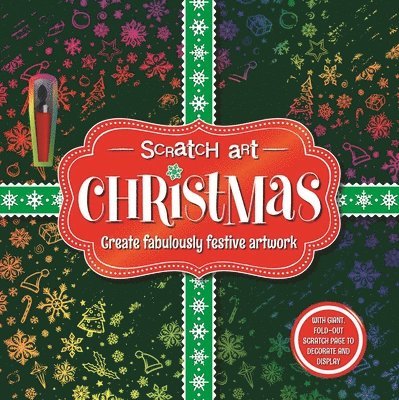 Christmas: Adult Scratch Art Activity Book 1