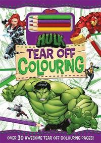 bokomslag Marvel Avengers Hulk: Tear Off Colouring
