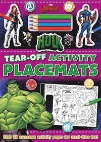 bokomslag Marvel Avengers Hulk: Tear-Off Activity Placemats