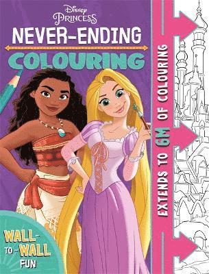 Walt Disney - Disney Princess: Never-Ending Colouring, Häftad