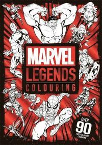 bokomslag Marvel Legends Colouring